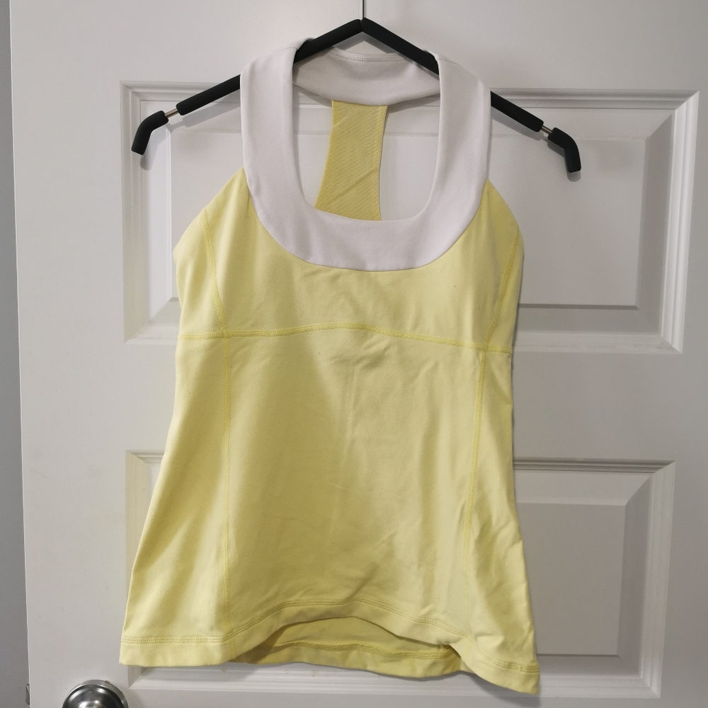 Lululemon Racerback Tank Top with padded bra